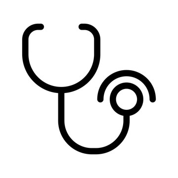 Stethoscope Icon Vector Symbol Design Illustration
