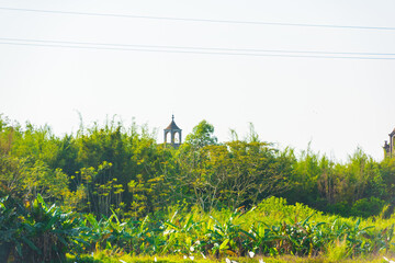 Majianglong Watchtower in Kaiping, Jiangmen, Guangdong, China