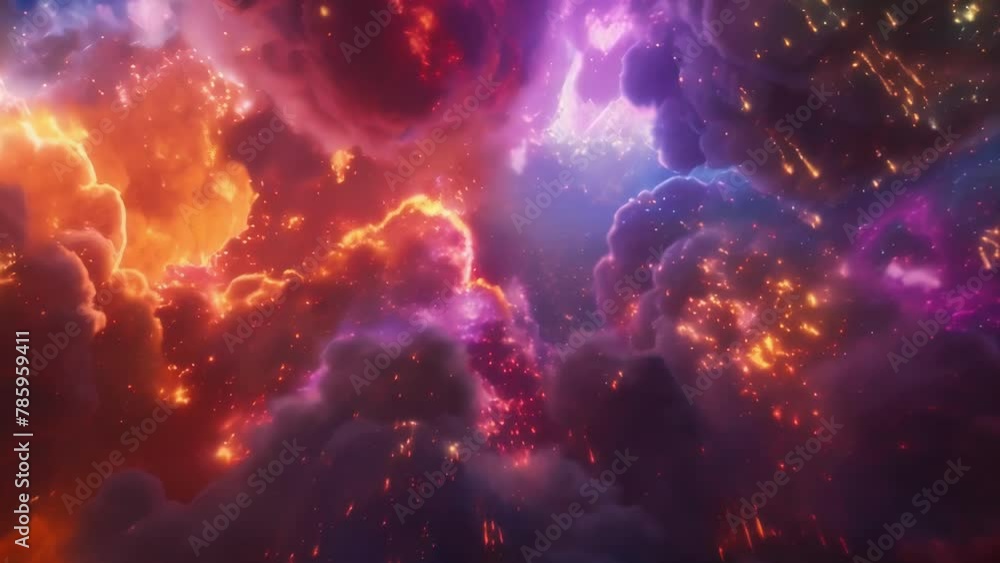 Poster the sky comes alive with a symphony of colorful explosions mesmerizing the audience with its dazzlin