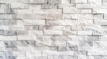 Modern White Marble Tile Wall Texture