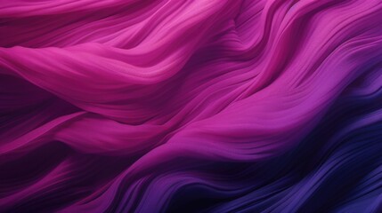 Obraz premium Vibrant Pink and Purple Fabric Waves Abstract Background