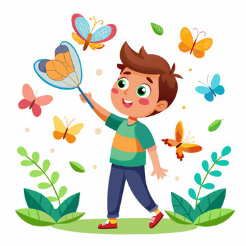 boy-catching-butterflies-cute-cartoon--colorful