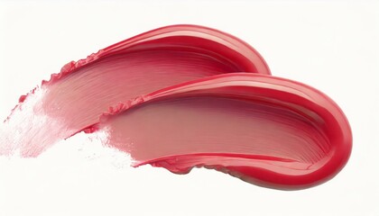 Fototapeta premium red paint brush isolated