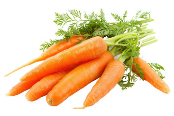 carrots ready to cook
.isolated on white background