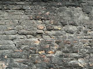 abandoned old concrete brick wall texture grunge background - 785989012