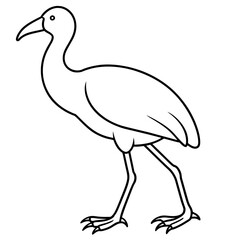 Naklejka premium illustration of a bird