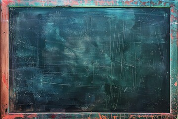 Old blackboard with grunge texture,  Abstract background for design - obrazy, fototapety, plakaty