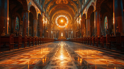 Obraz premium church of the holy sepulchre city