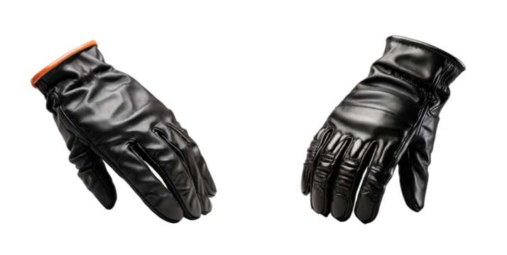 set of gloves isolated on transparent background - Powered by Adobe