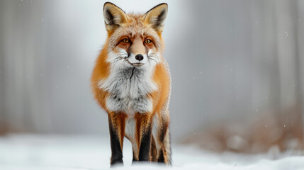 Obraz premium Animal in white background