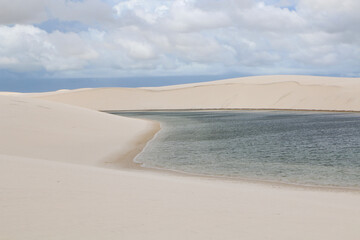 sand dunes in the desert