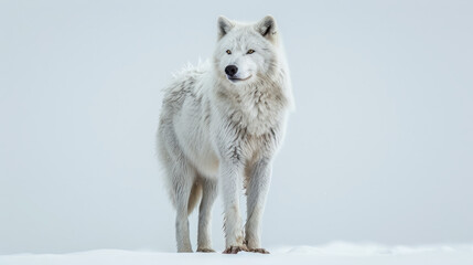 Animal in white background