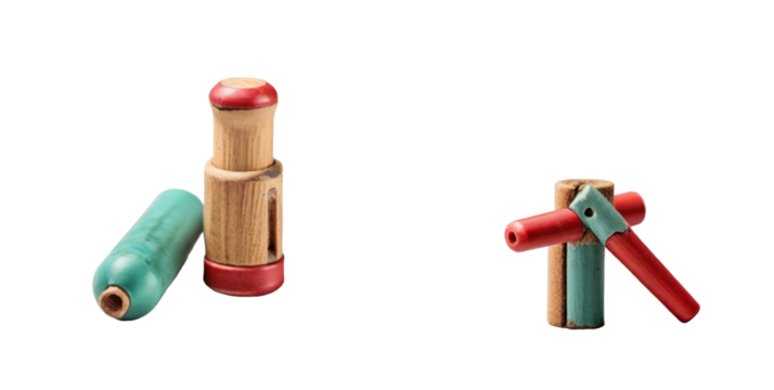 set of peg isolated on transparent background