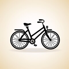bicycle illustration black 