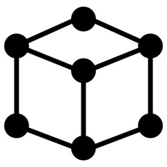 cube design icon, simple vector design