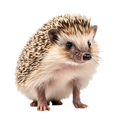 Obraz premium a small porcupine with white fur