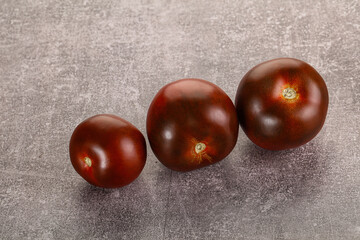 Organic natural juicy Kumato tomato