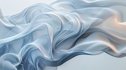Ethereal Fabric Waves
