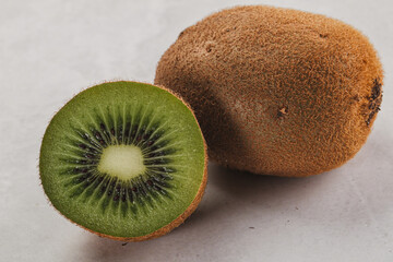 Sweet and juicy kiwi fruit