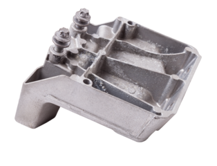 A car spare part for installing the engine - engine support. Spare parts catalog for advertising.