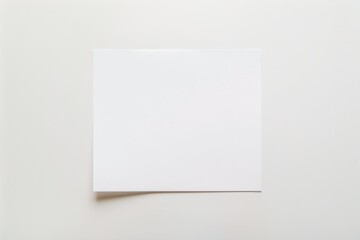 Blank paper mockup created with Generative AI