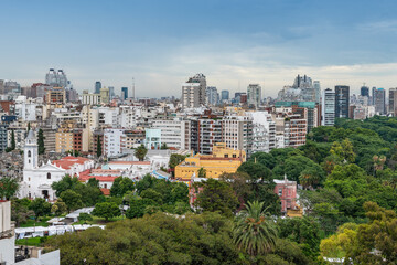 Buenos Aires Recoleta city district, Argentina.
