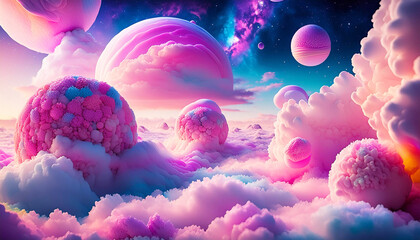 スイーツの惑星と宇宙