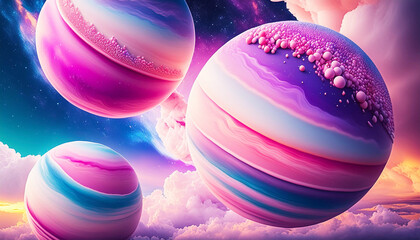 スイーツの惑星と宇宙