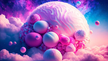 スイーツの惑星と宇宙