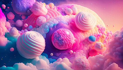 スイーツの惑星と宇宙