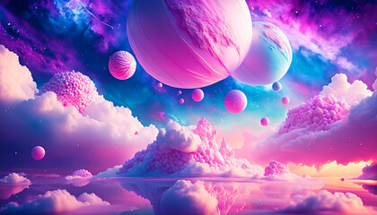 スイーツの惑星と宇宙