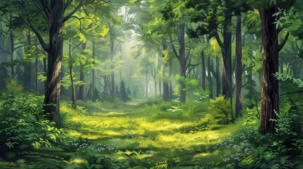 Forest ation background ..