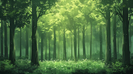 Forest ation background ..