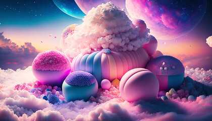 スイーツの惑星