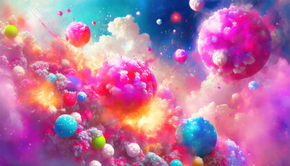 キャンディの雲イメージ