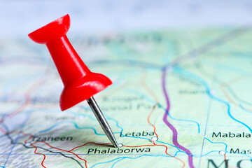 Phalaborwa, South Africa pin on map