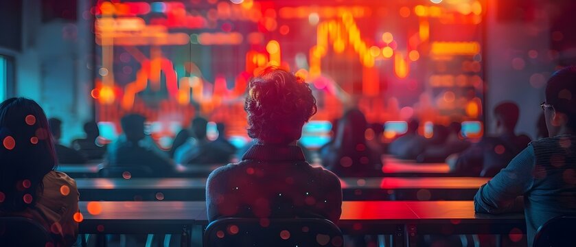 Exploring Digital Currencies: A Classroom Journey into Crypto and Blockchain. Concept Cryptocurrency Basics, Blockchain Technology, Classroom Learning, Digital Currency Exploration, Crypto Education