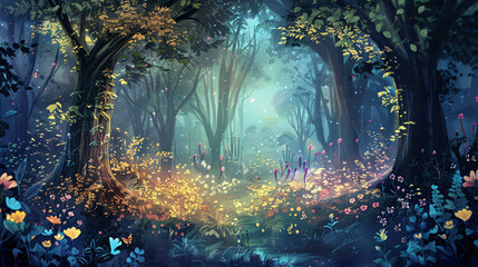 ation fantasy forest ..