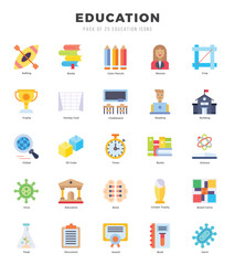 Education Icon Bundle 25 Icons for Websites and Apps