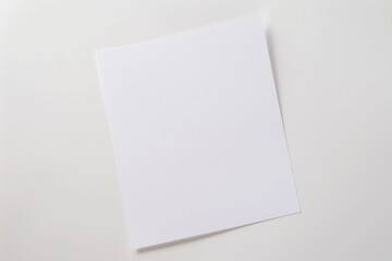 Blank paper mockup created with Generative AI