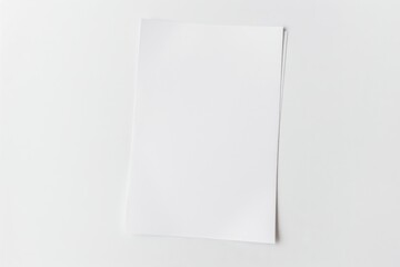 Blank paper mockup created with Generative AI