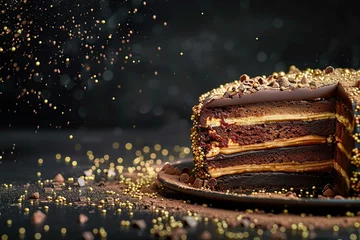 Foto op Plexiglas Dobos torte slice  © Artgalax