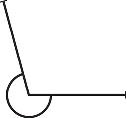 reflex angle vector outline