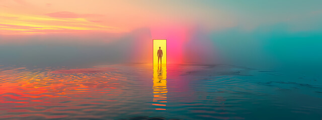 Reflections of a Journey: The Luminous Threshold