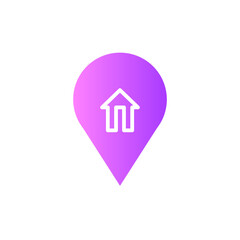 location gradient icon