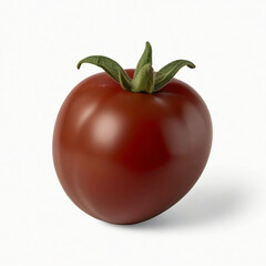 Chocolate Tomato, cut out on white background