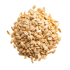 Obraz premium close-up of oat flakes png