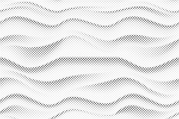 Background with squares halftone dots. Halftone vector background. Monochrome halftone pattern. Abstract geometric dots background. Pop Art comic background for website, card, poster.	