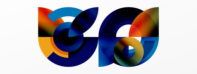 A vibrant logo for SG featuring a mix of art elements like rectangles, circles, electric blue color, unique fonts, patterns, symbols, natural materials, petals, and visual arts