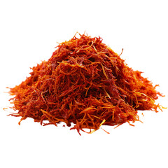 Fototapeta premium Saffron isolated on transparent background